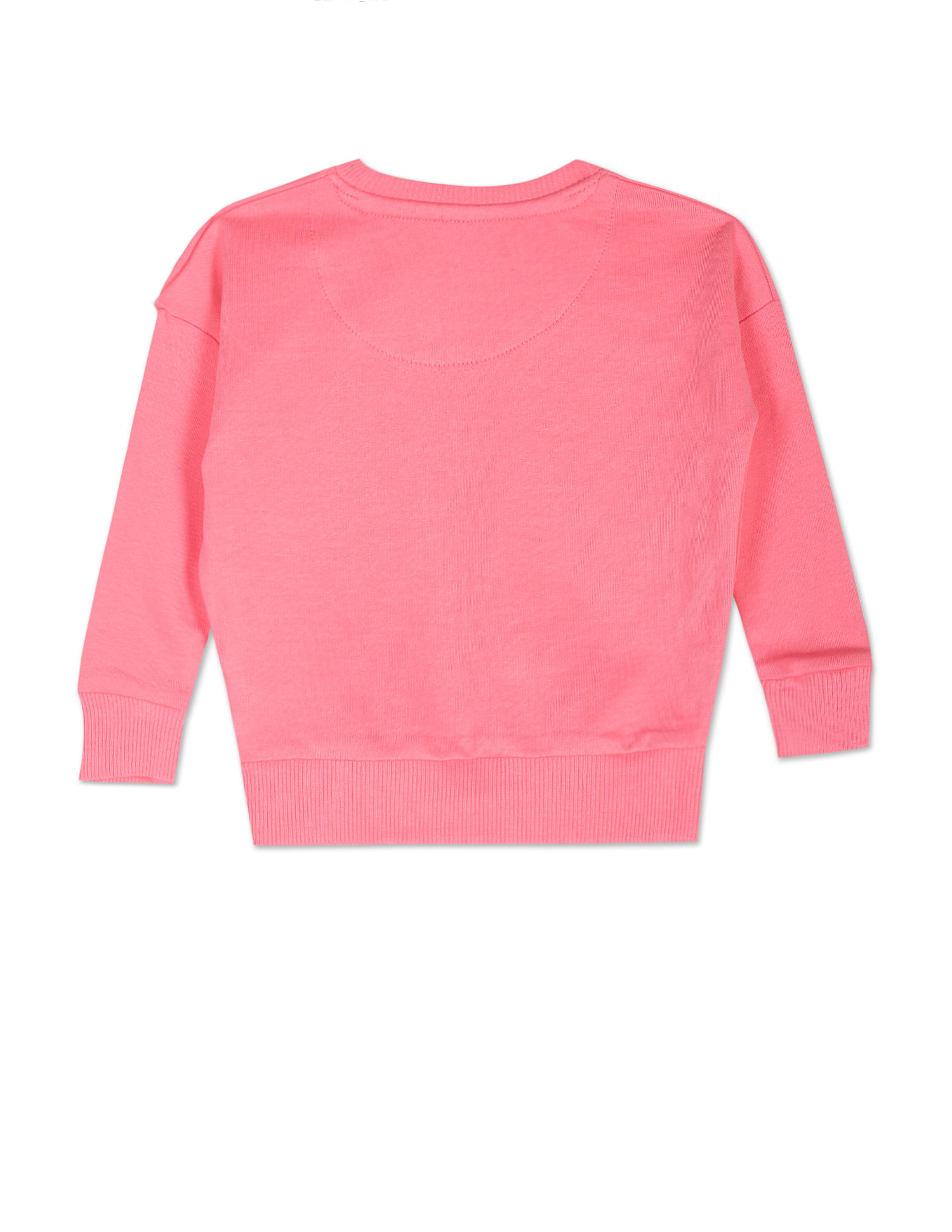 U.S. Polo Assn. Kids Crew Neck Graphic Print Sweatshirt