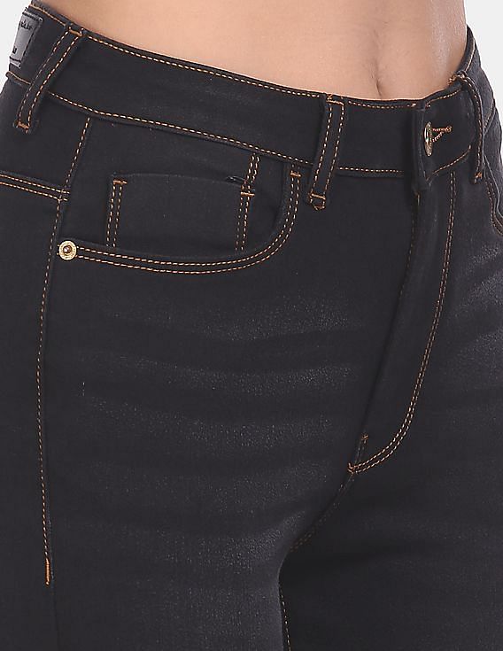 Flying Machine Women High Rise Veronica Skinny Fit Jeans