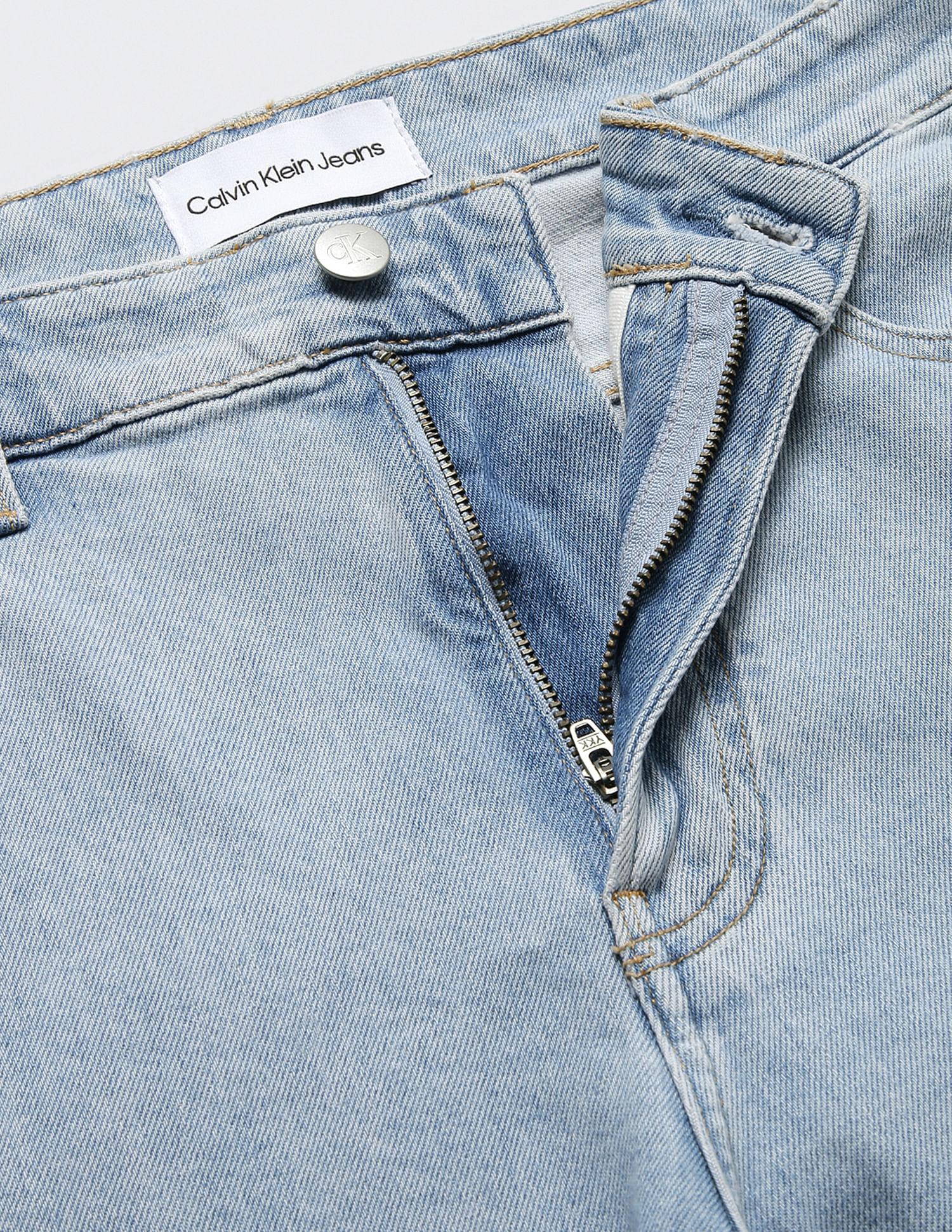 Calvin Klein Mid Rise Sustainable Straight Fit Jeans