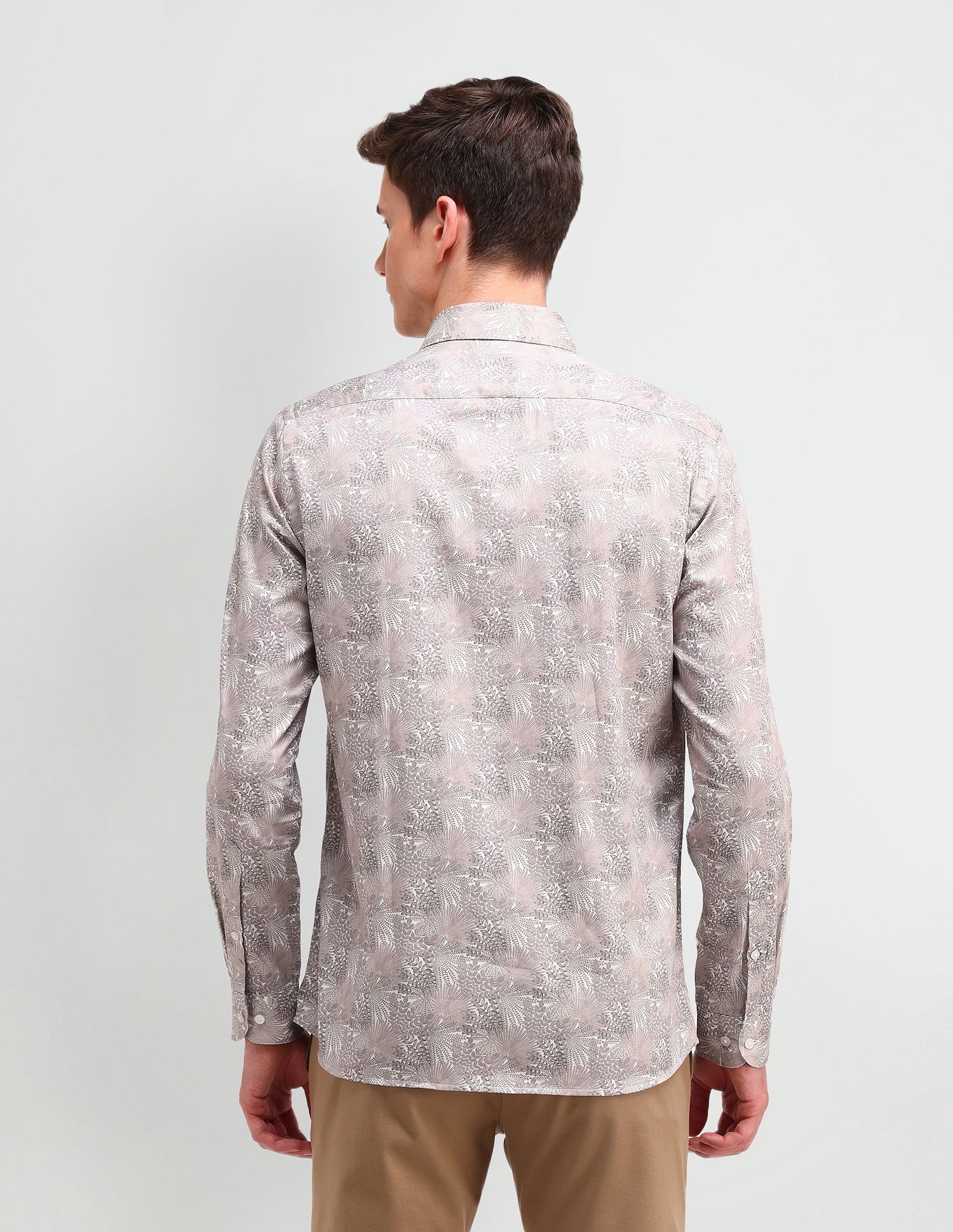 Arrow Newyork Manhattan Slim Fit All-Over Shirt