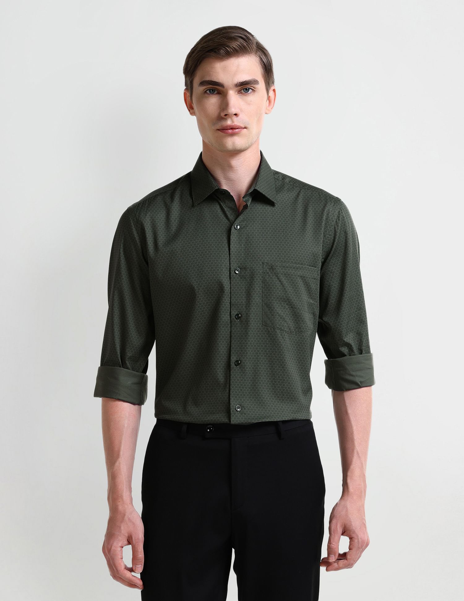 Arrow Liberty Classic Fit Twill Shirt