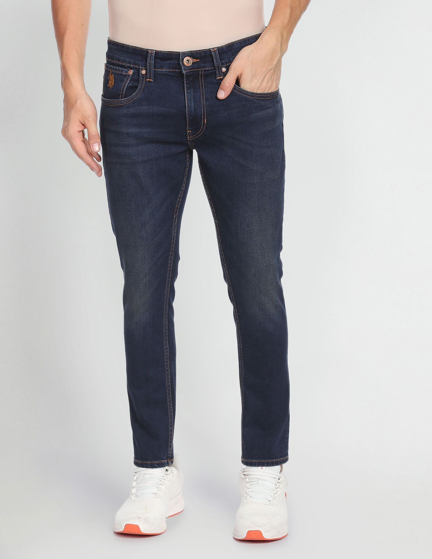 U.S. Polo Assn. Denim Co. Henry Cropped Fit Jeans