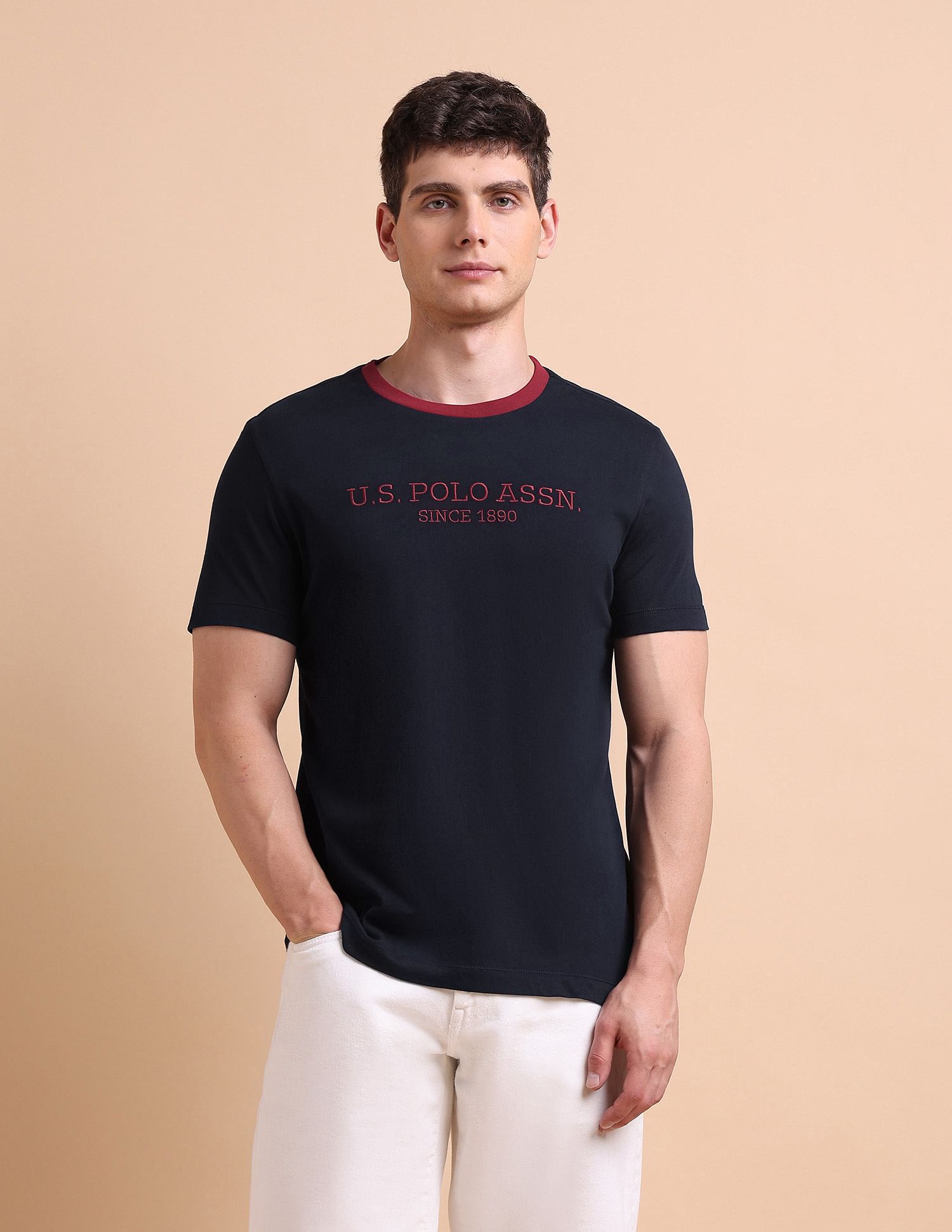 U.S. Polo Assn. Embroidered Logo T-Shirt