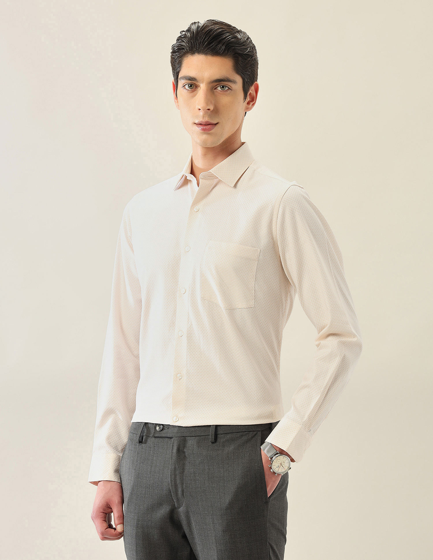 Arrow Pure Cotton Ceremonial Shirt