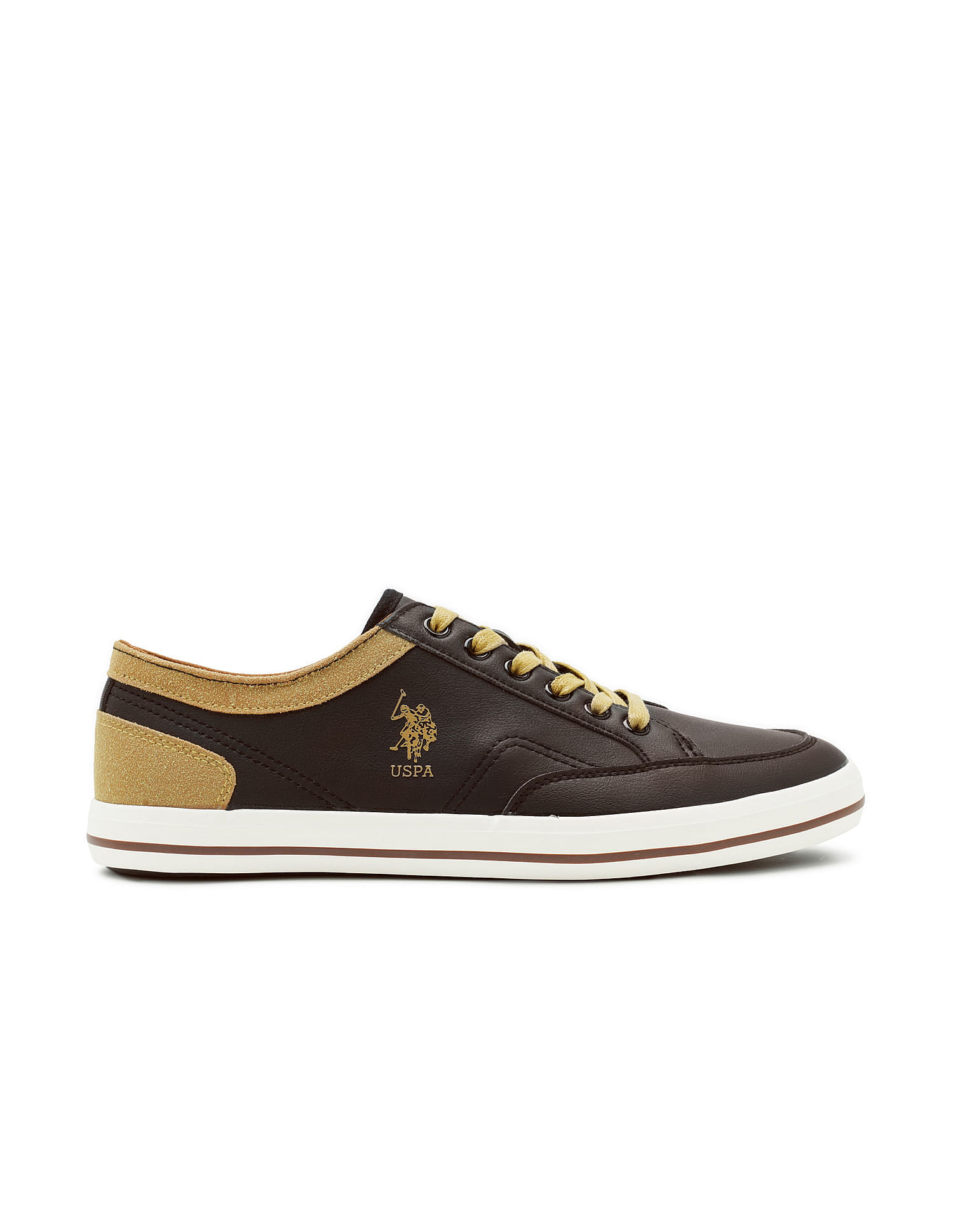 U.S. Polo Assn. Men Monton 9.0 Colourblocked Sneakers