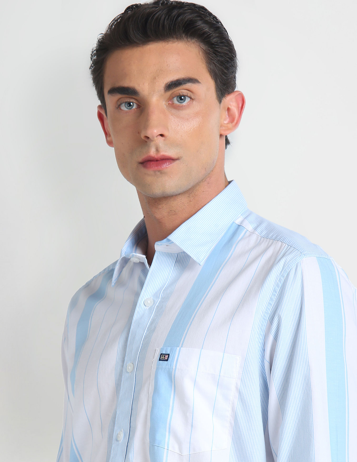 Buy Arrow Sports Manhattan Slim Fit Striped Shirt - NNNOW.com