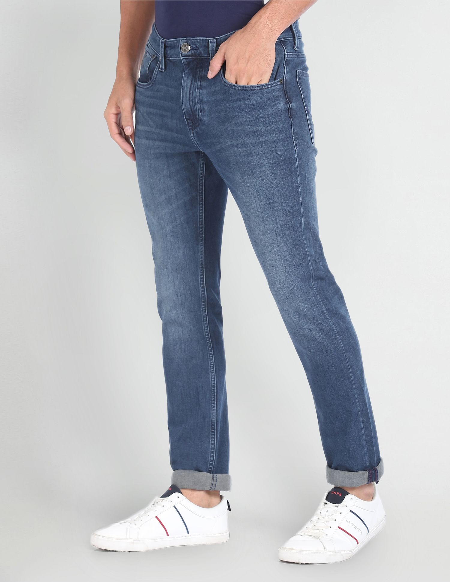 U.S. Polo Assn. Denim Co. Regallo Skinny Fit Blue Jeans