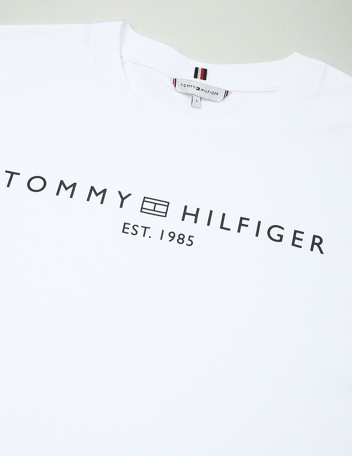 Tommy Hilfiger Embroidered Logo Relaxed-Fit Cotton T-Shirt