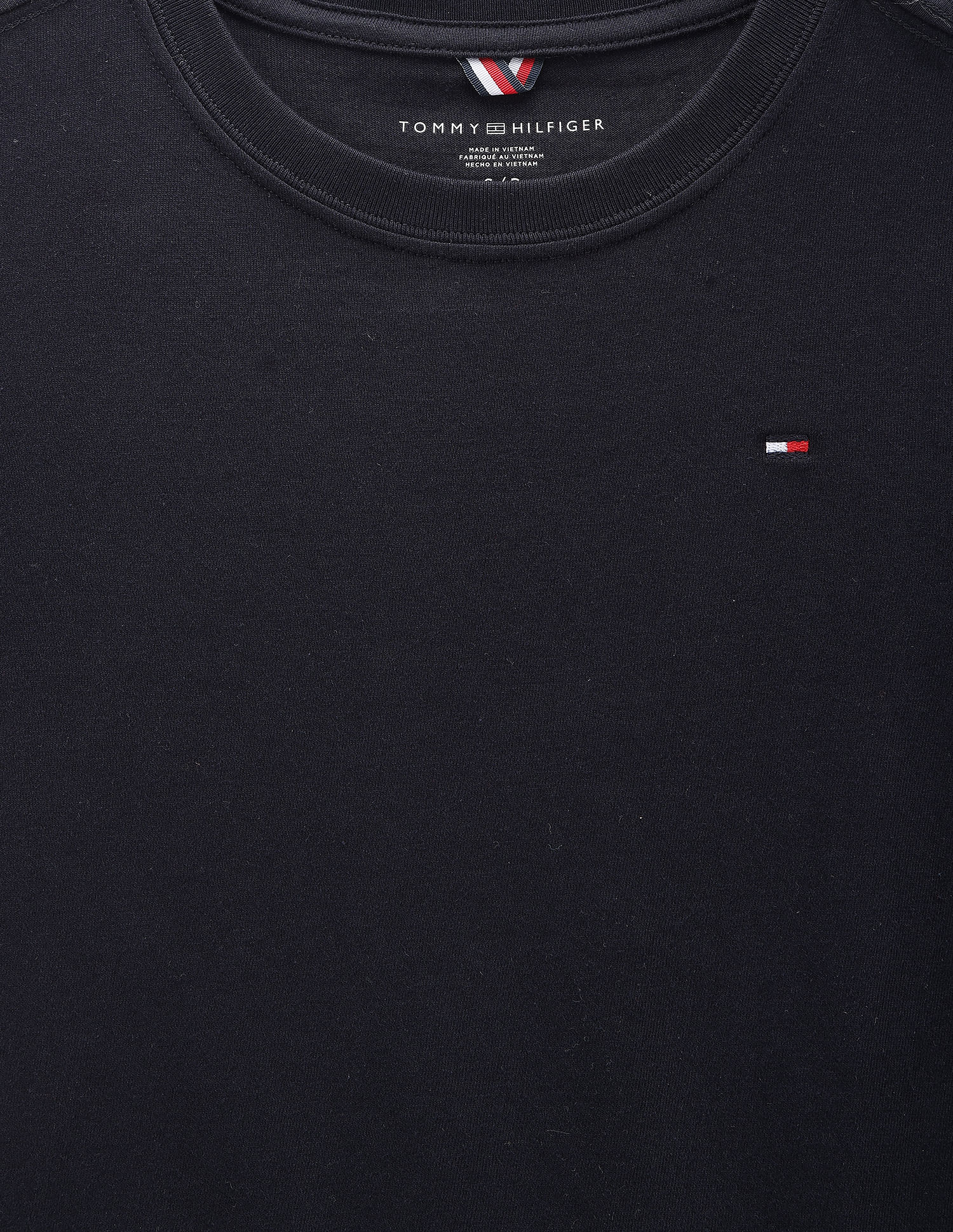 Tommy Hilfiger Kids Boys Cotton Solid T-Shirt