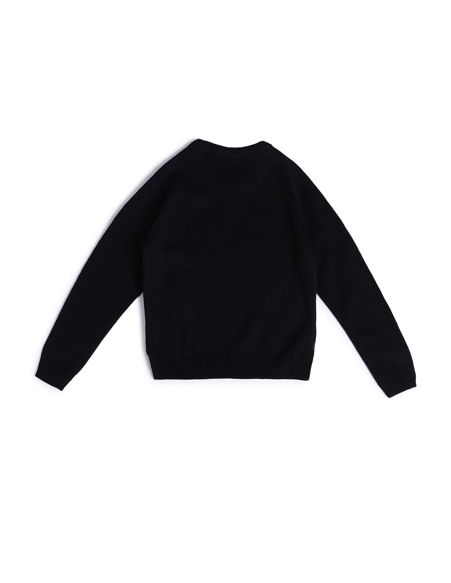 U.S. Polo Assn. Kids Girls Flip Sequence Sweater