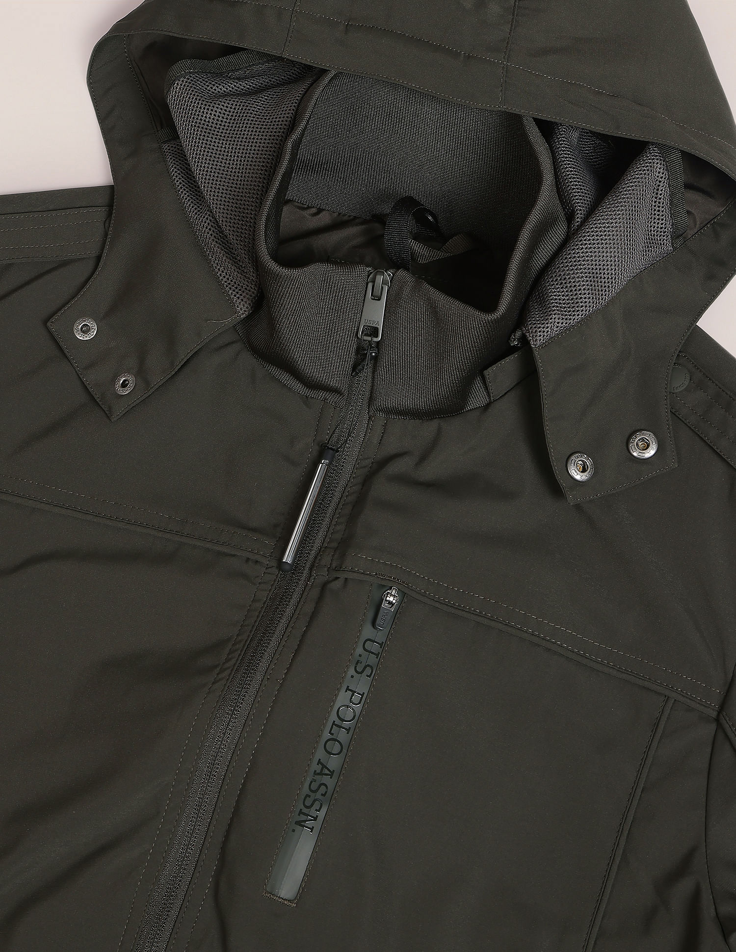 U.S. Polo Assn. Detachable Neck Pillow Traveller Jacket
