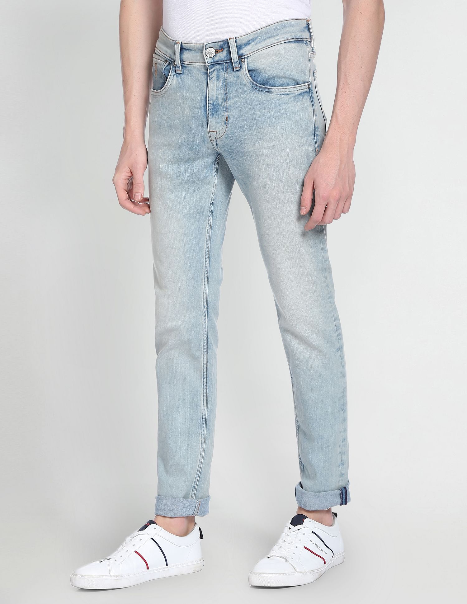 U.S. Polo Assn. Denim Co. Regallo Skinny Fit Blue Jeans
