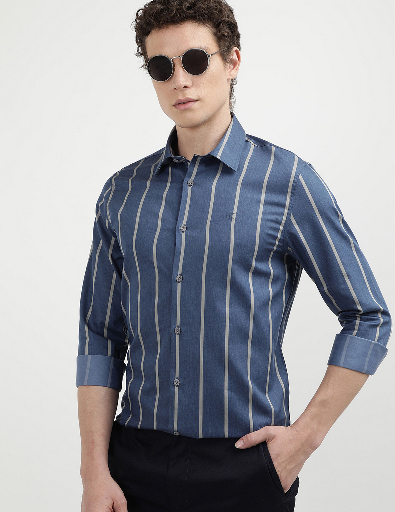 Calvin Klein Jeans Slim Fit Striped Shirt