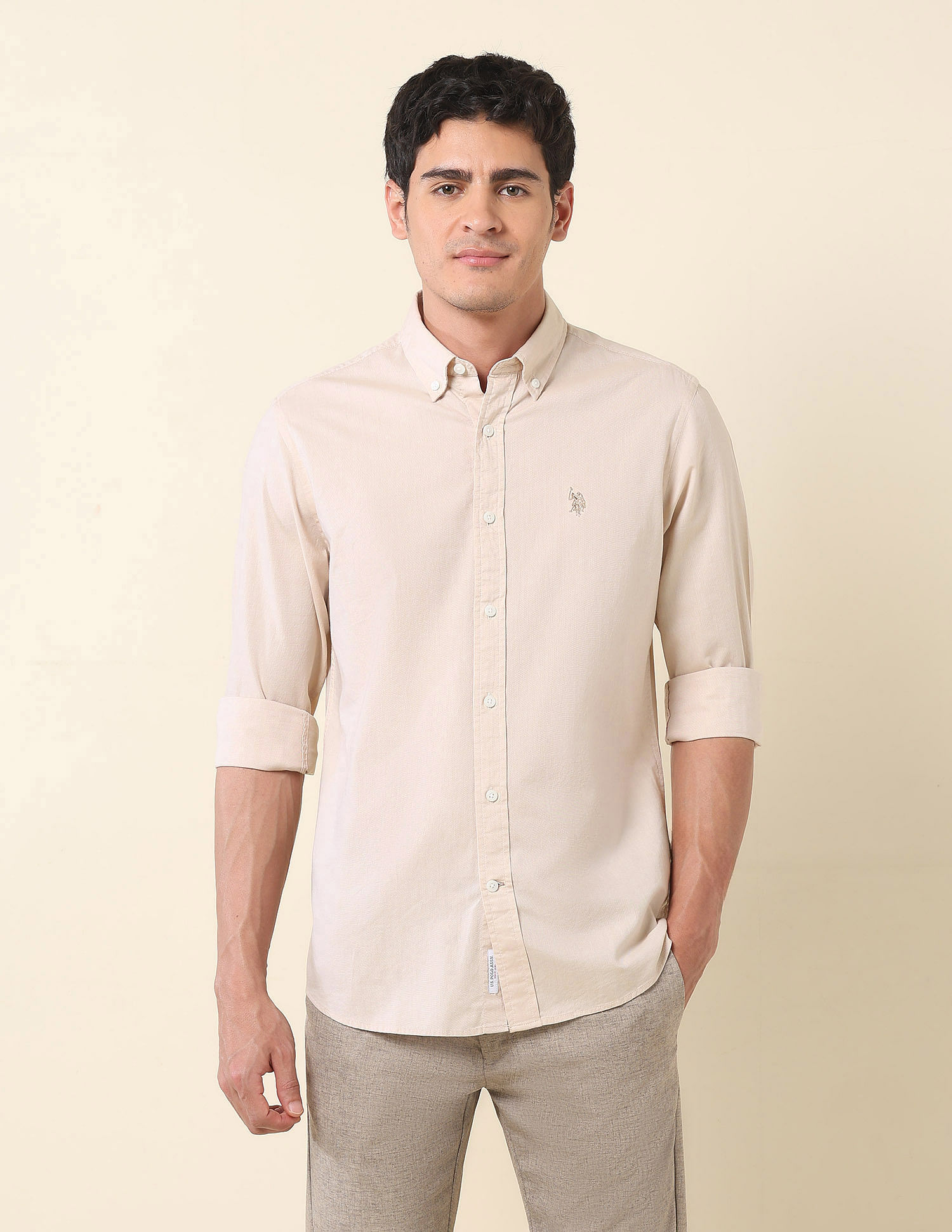 U.S. Polo Assn. Pure Cotton Tailored Fit Shirt