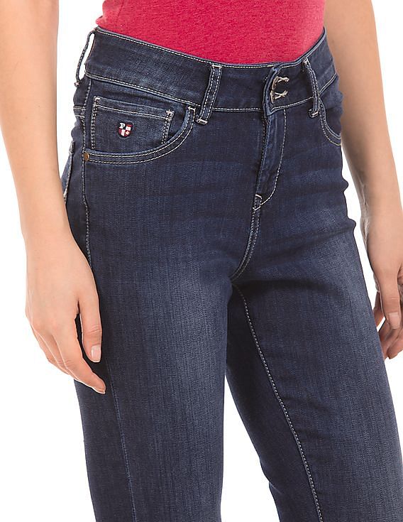 Buy U.S. Polo Assn. Women Wash Super Skinny Fit Jeans - NNNOW.com