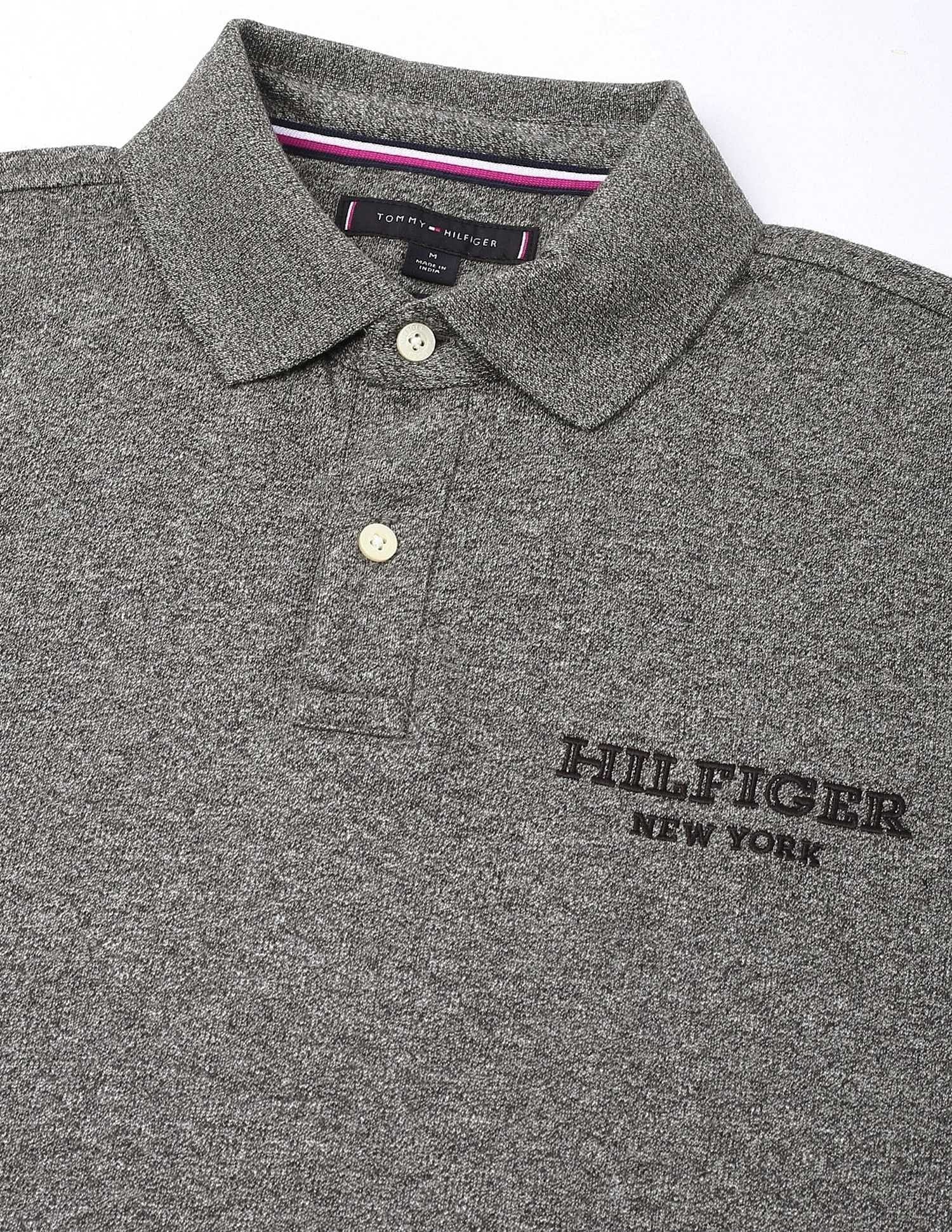 Tommy Hilfiger Printed Regular-Fit Cotton Polo Shirt