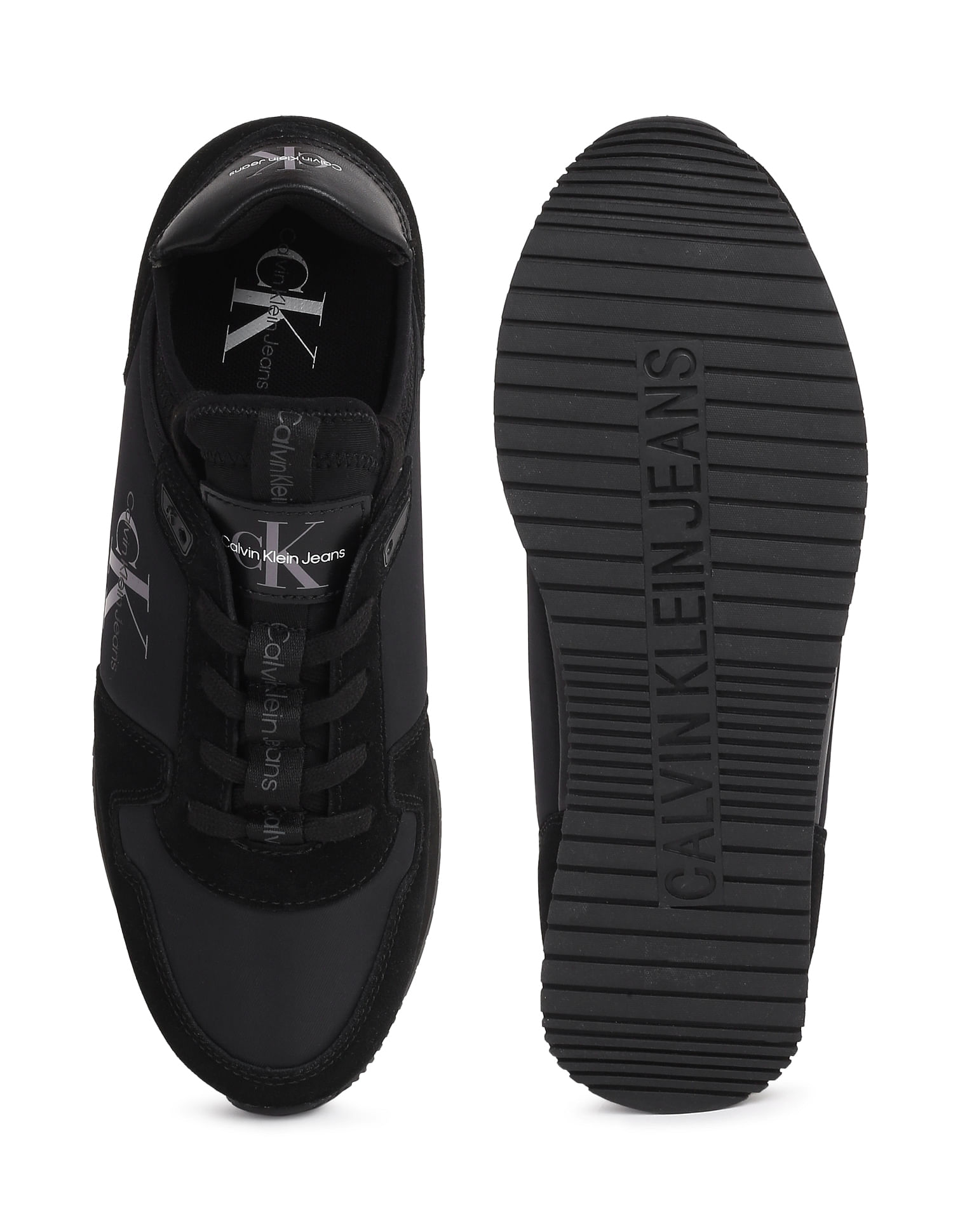Calvin Klein Runner Sock Lace Up Shoes