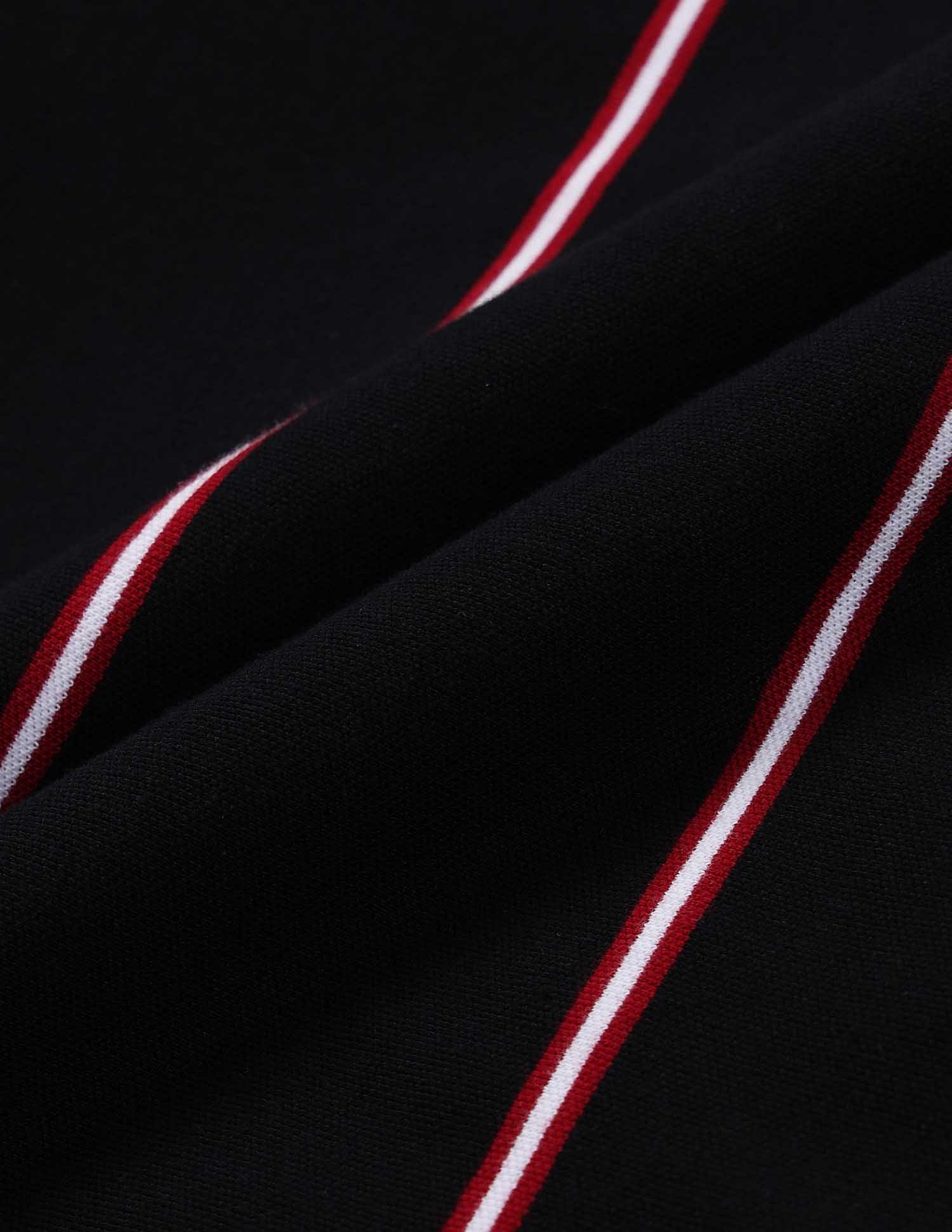Arrow Sport Diagonal Striped Regular Fit Polo Shirt