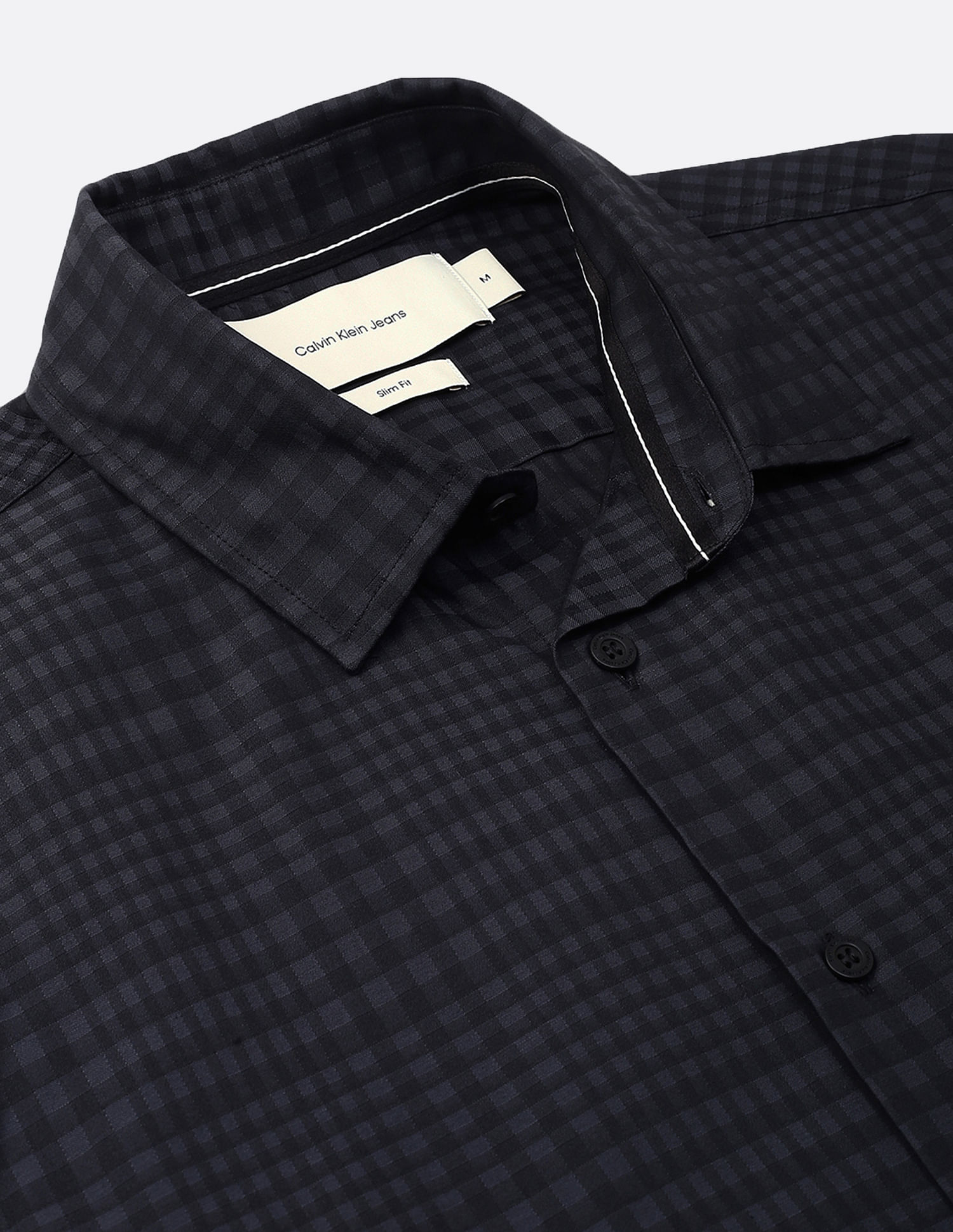 Calvin Klein Jeans Tonal Shadow Checked Shirt