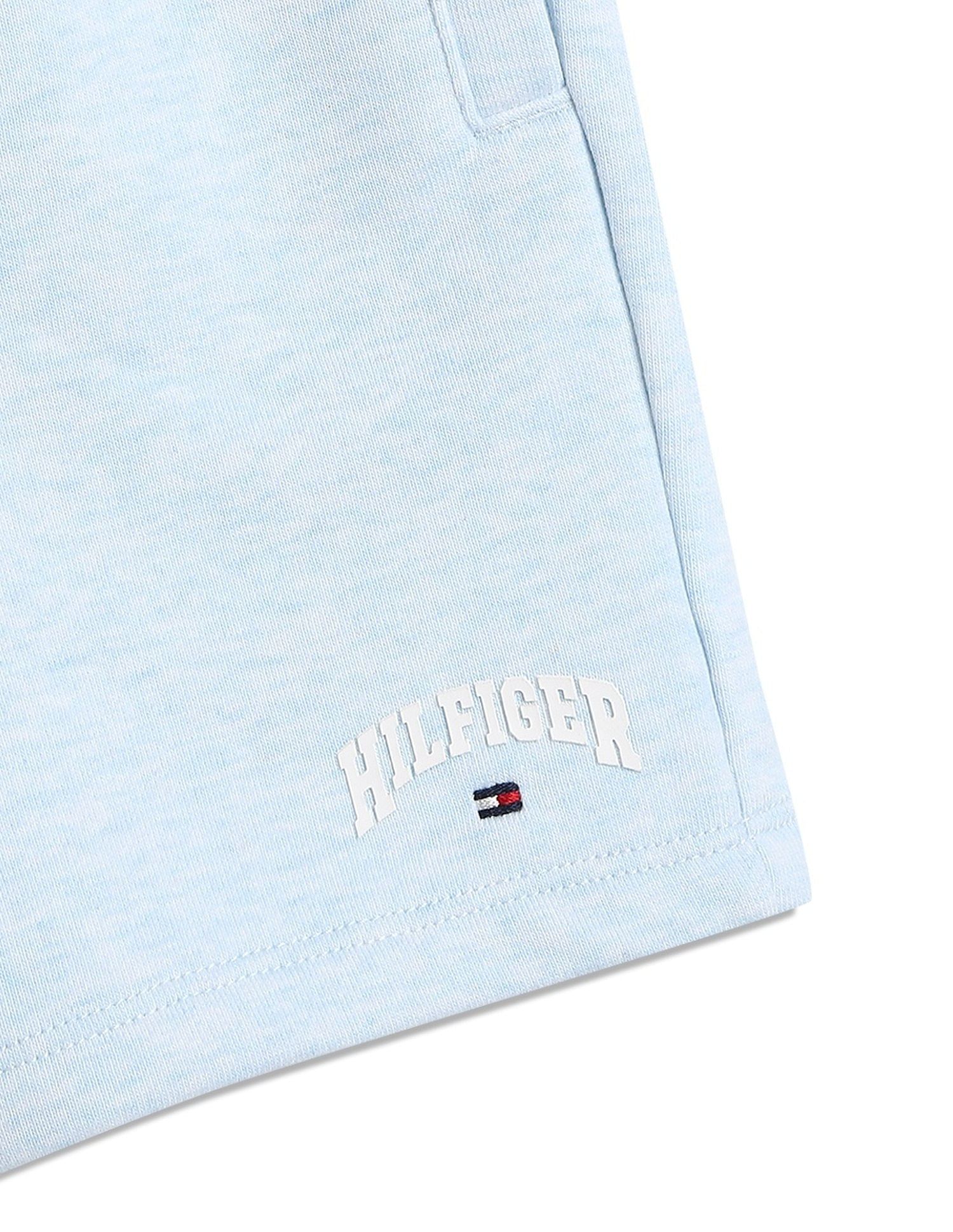 Tommy Hilfiger Kids Boys Solid Relaxed-Fit Cotton Shorts