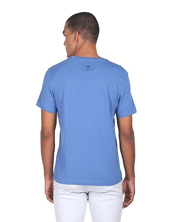 U.S. Polo Assn. Denim Co. Brand Print Cotton T-Shirt