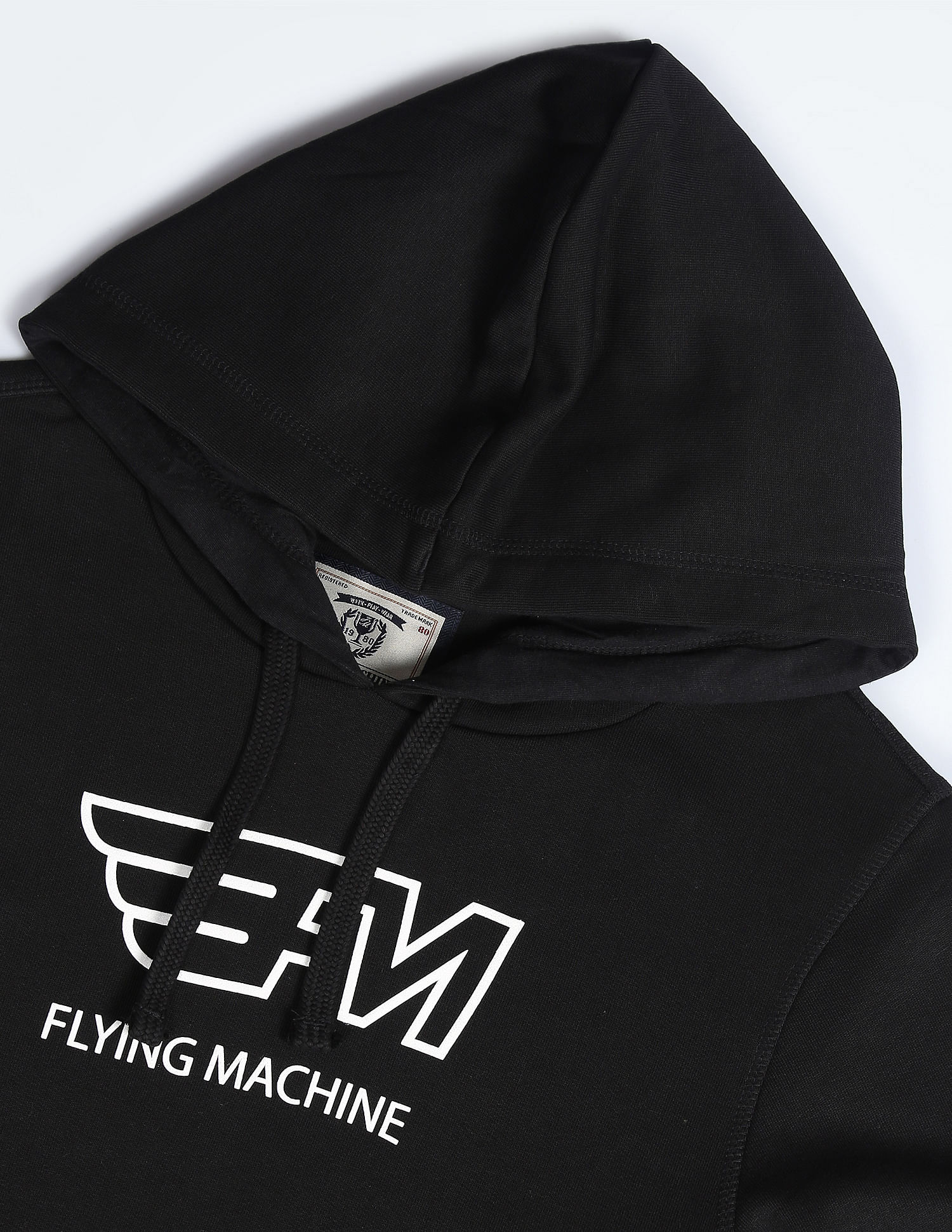 Flying Machine Kangaroo Pocket Hooded Sweatshirt