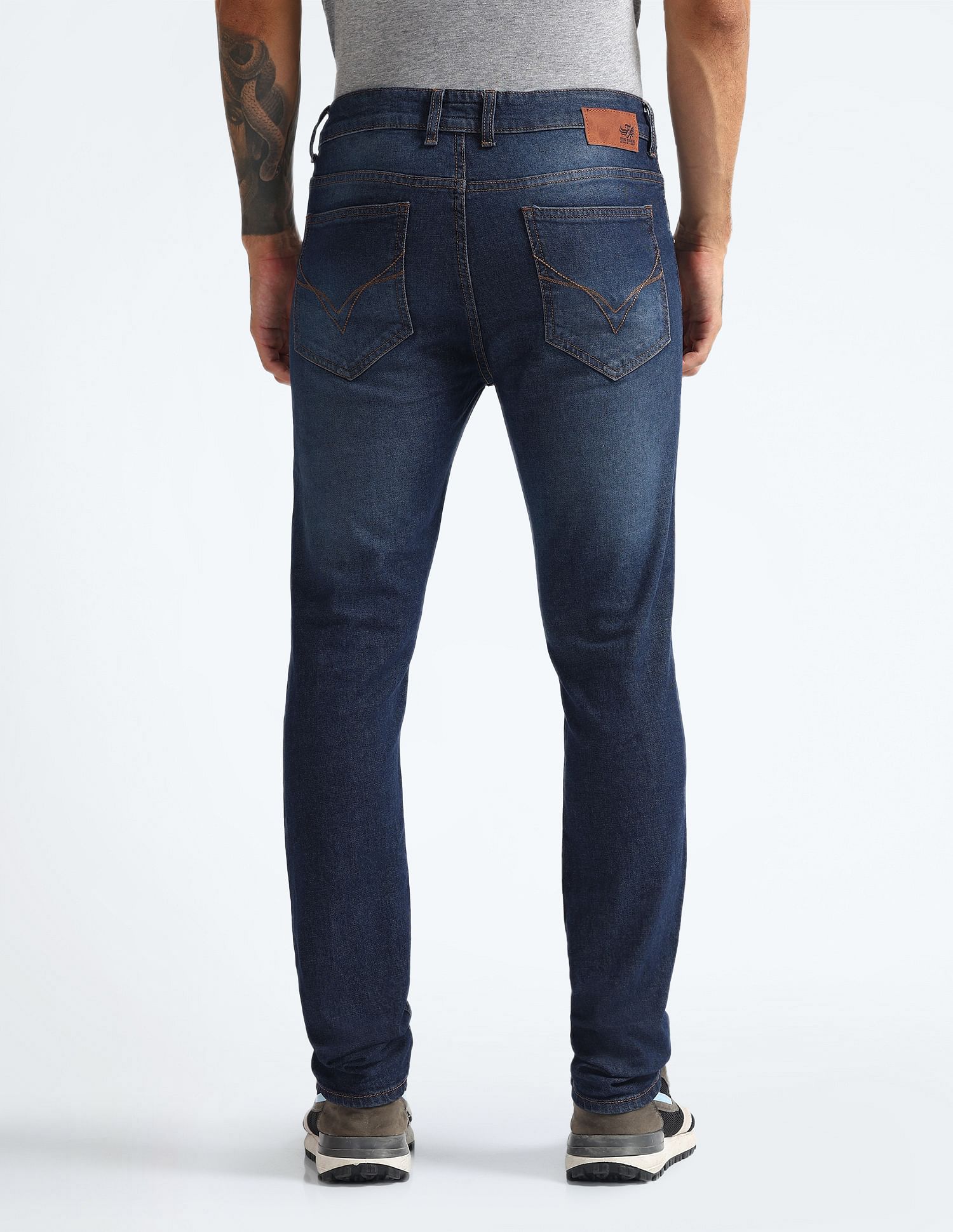 Flying Machine Mid Rise Morrison Skinny Fit Jeans