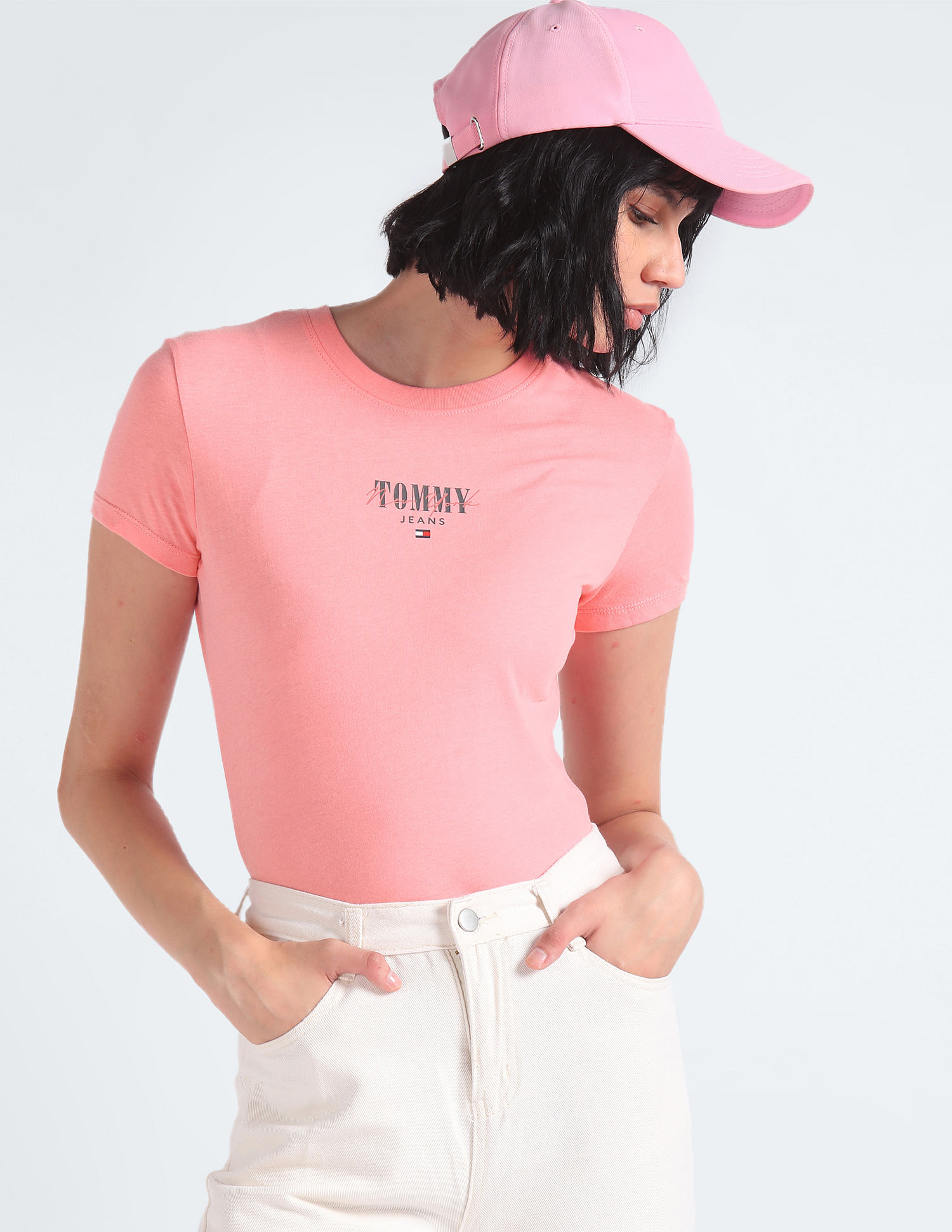 Tommy Hilfiger Essential Logo Slim T-Shirt