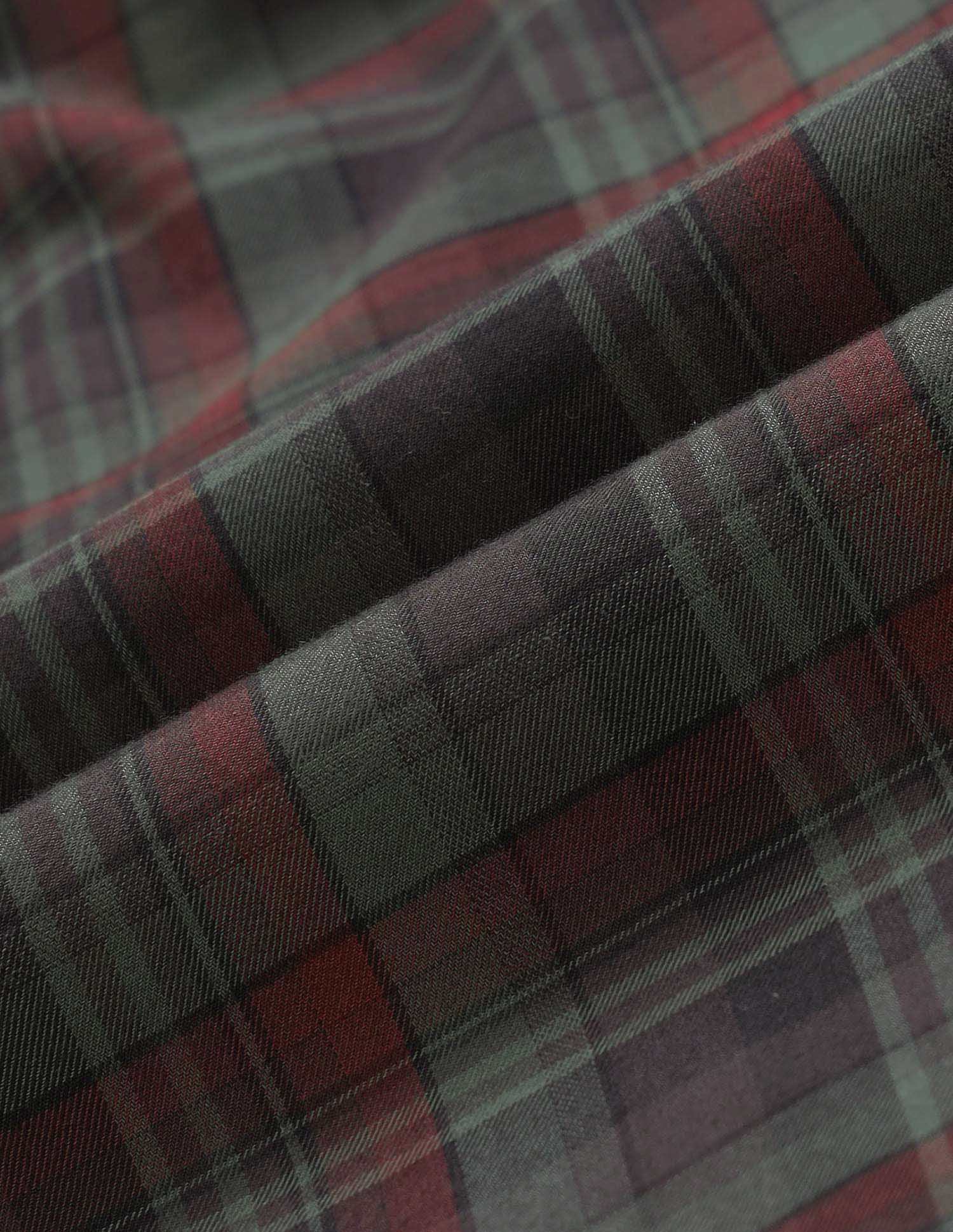 Arrow Sport Tartan Checked Twill Shirt