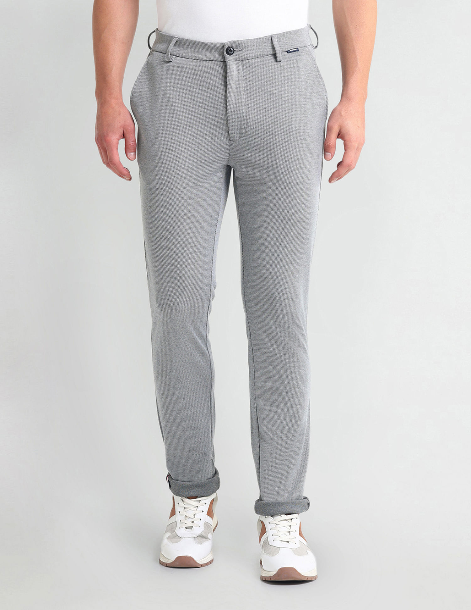 Arrow Sports Super Slim Smart Flex Trousers