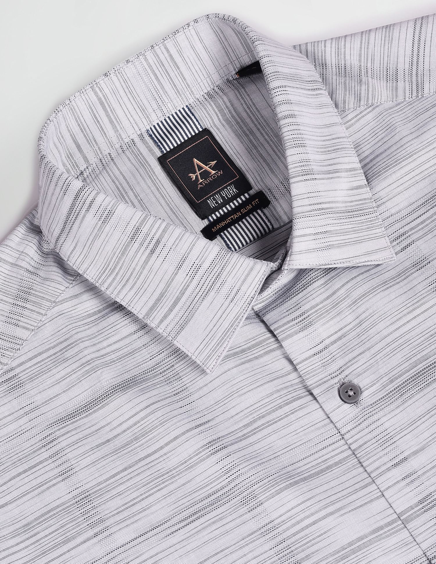 Arrow Newyork Patterned Manhattan Slim Fit Shirt