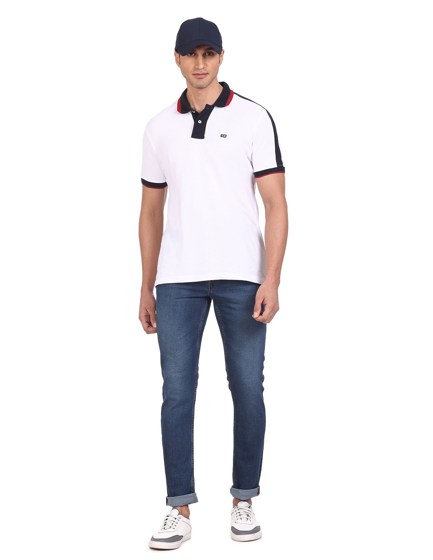 Arrow Sports Jameson Slim Fit Stone Wash Jeans