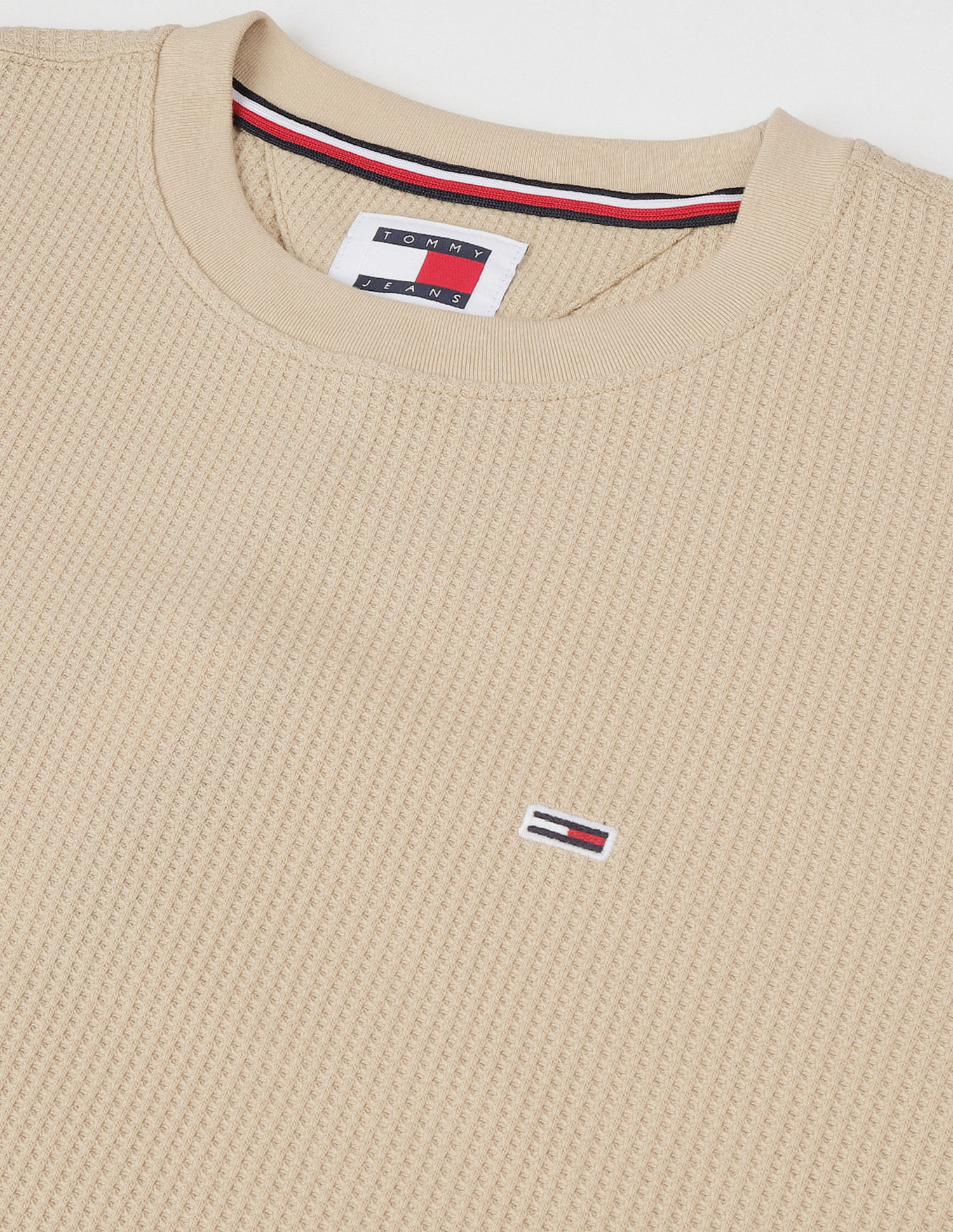 Tommy Hilfiger Regular Waffle Long Sleeve T-Shirt