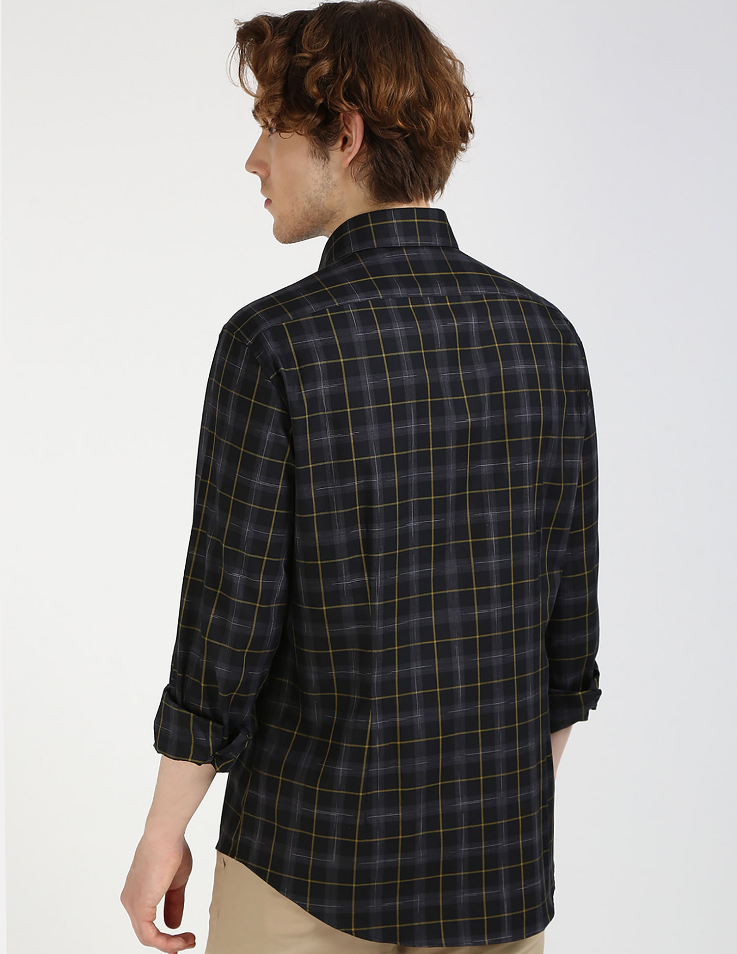 Calvin Klein Jeans Space Dyed Check Shirt