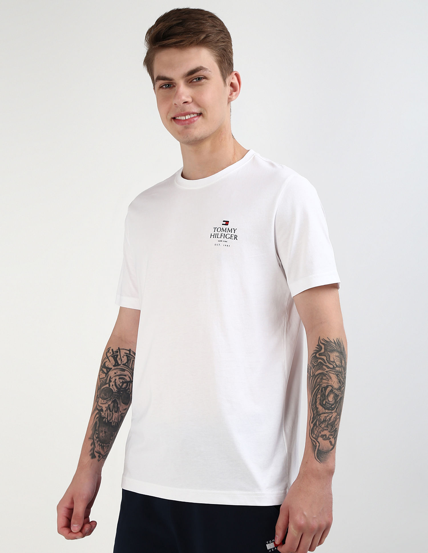 Tommy Hilfiger Transitional Cotton Stack T-Shirt