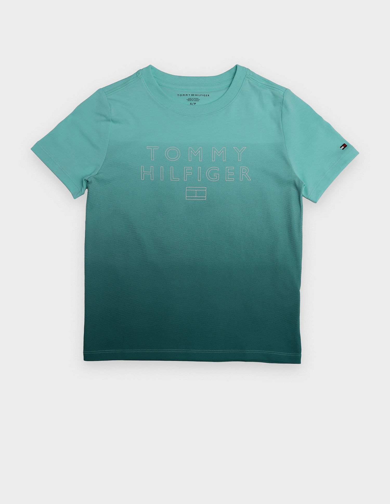 Tommy Hilfiger Kids Boys Logo Regular-Fit Cotton T-Shirt