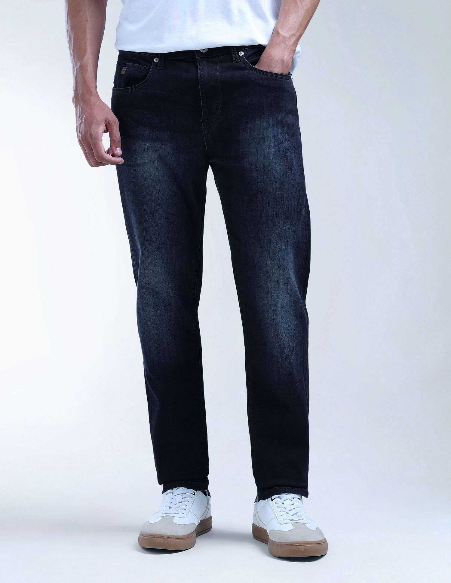 Flying Machine Slash Slim Tapered Fit F-Lite Jeans