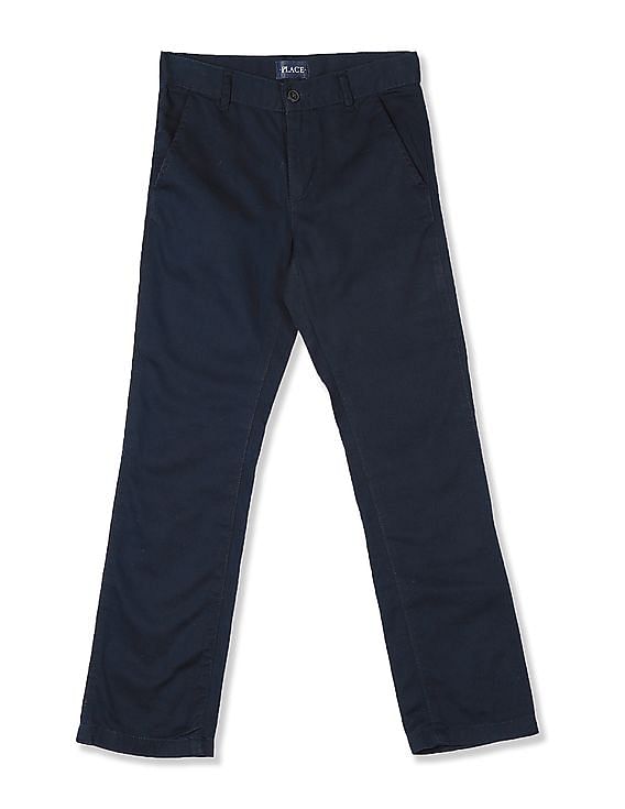 Buy Cream Trousers & Pants for Boys by INDIAN TERRAIN BOYS Online | Ajio.com