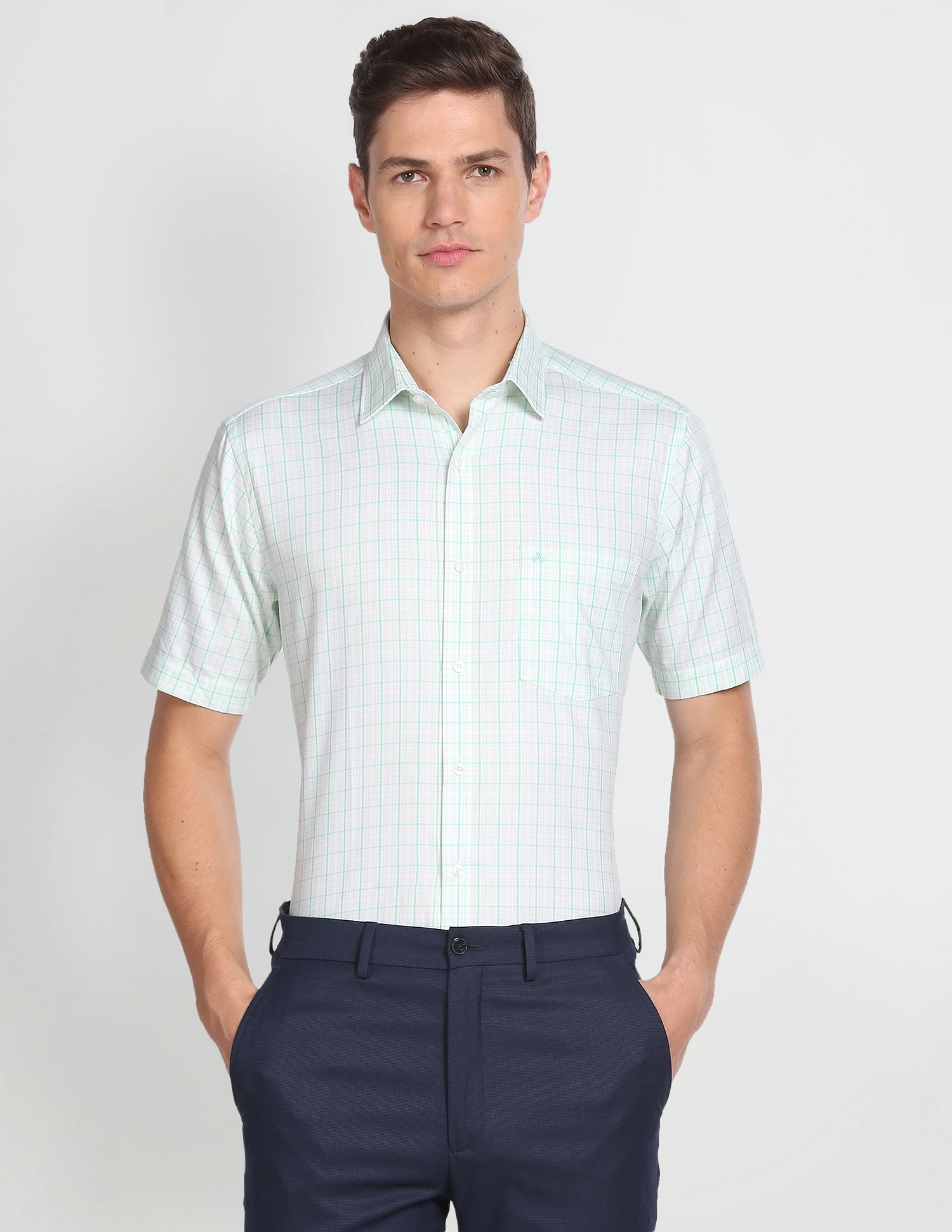 Arrow Tartan Check Twill Shirt