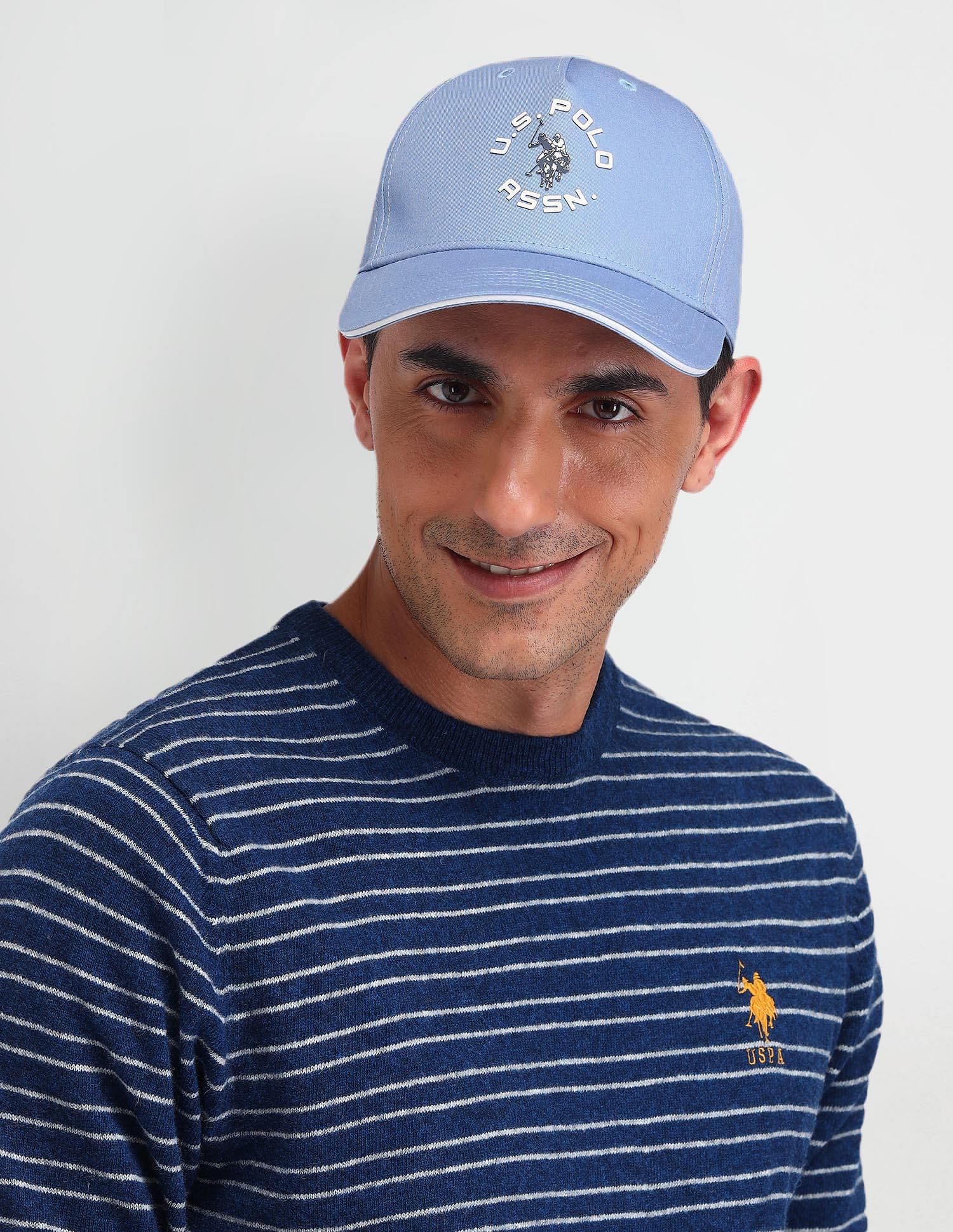 U.S. Polo Assn. Brand Embroidered Cotton Cap