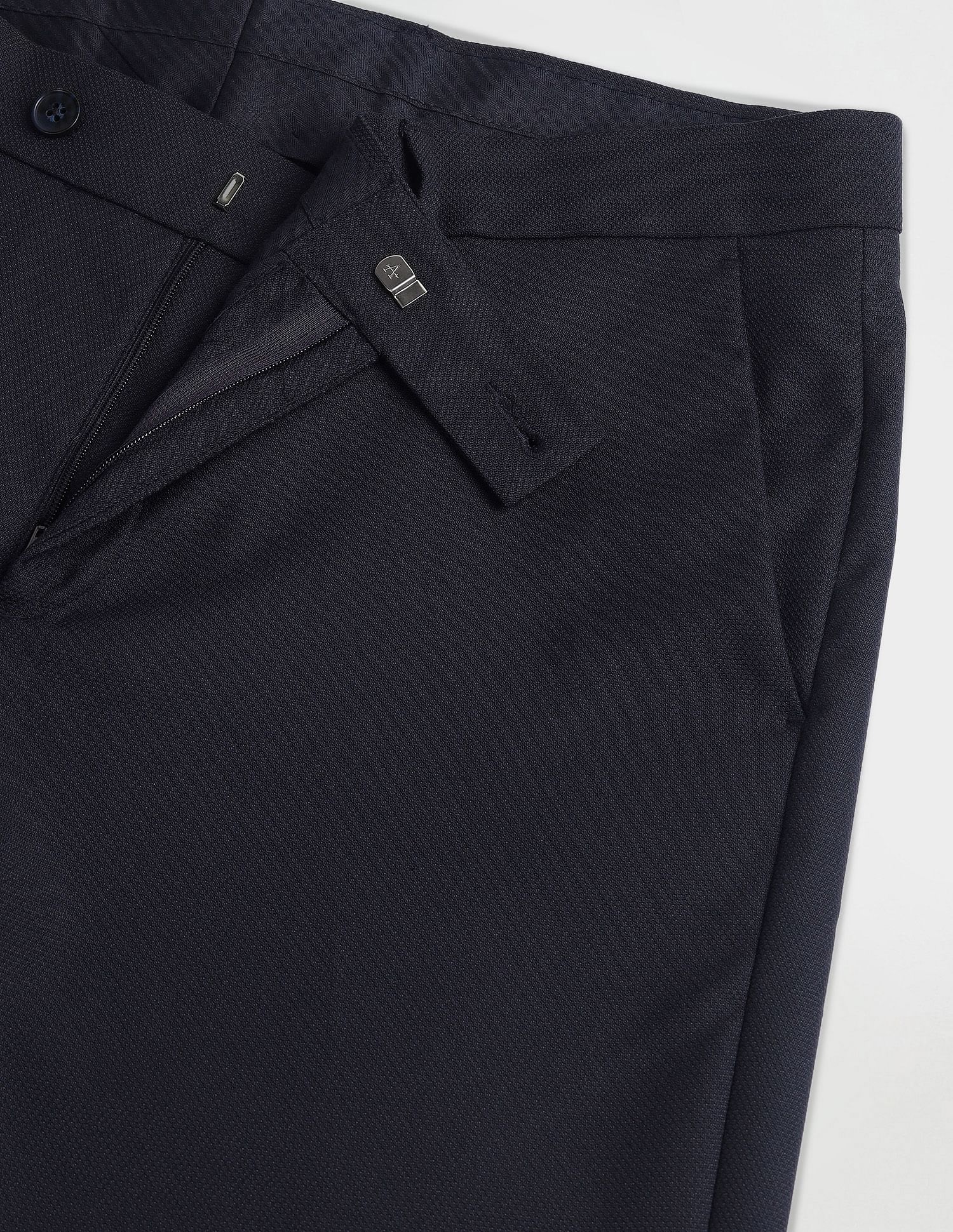 Arrow Mid Rise Tapered Fit Trousers
