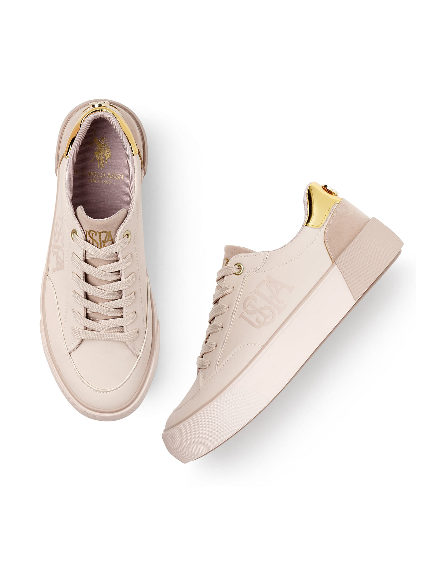 U.S. Polo Assn. Women Colour Block Lydia Sneakers