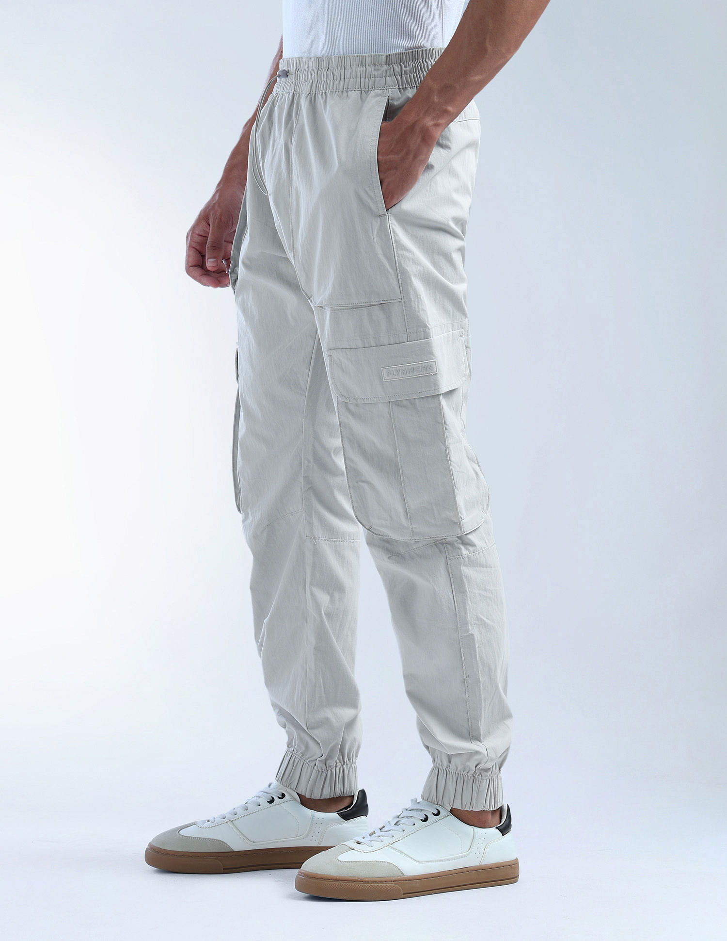 Flying Machine Solid Relaxed Fit Joggers