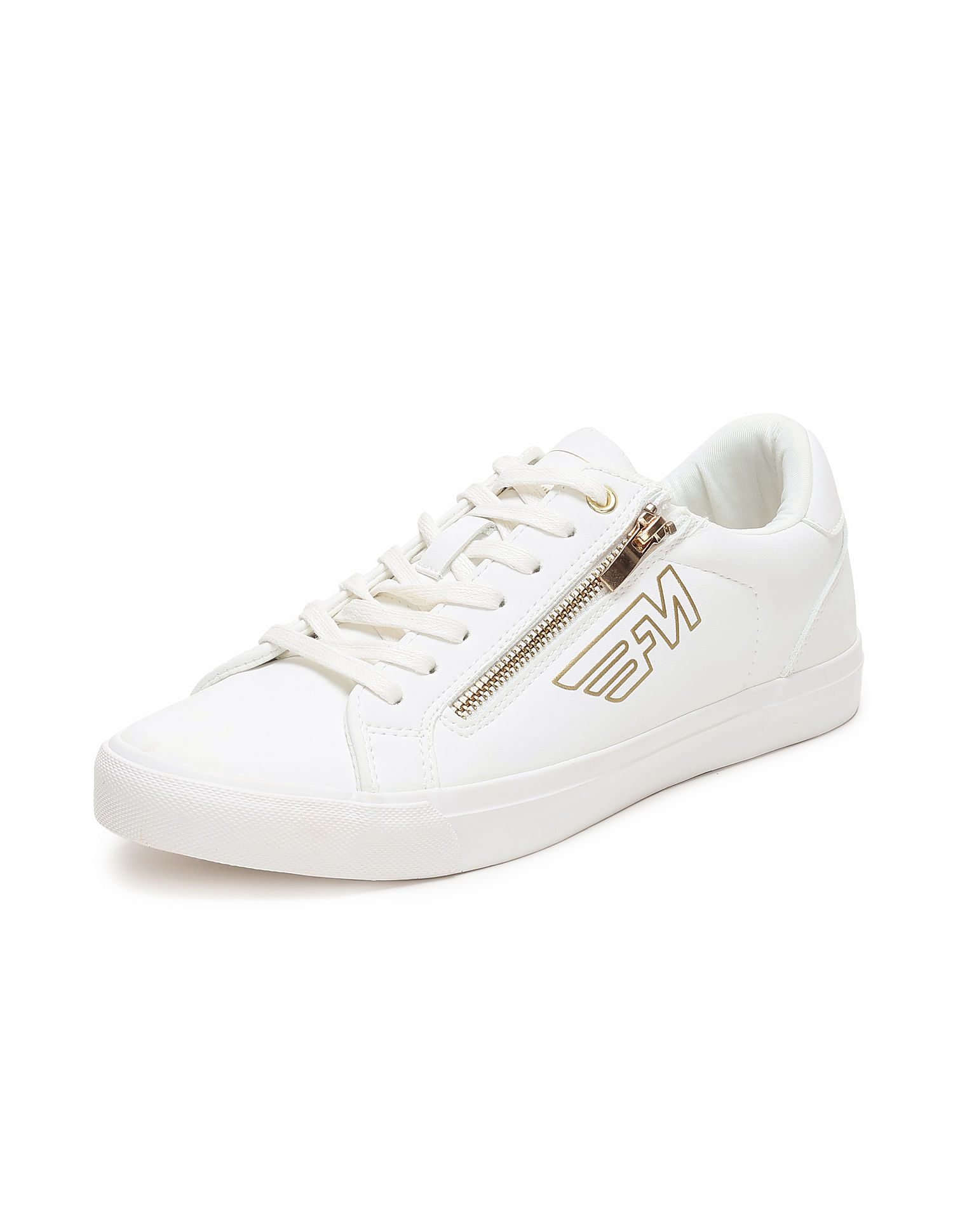 Flying Machine Men Zipper Detail Tiesto Sneakers
