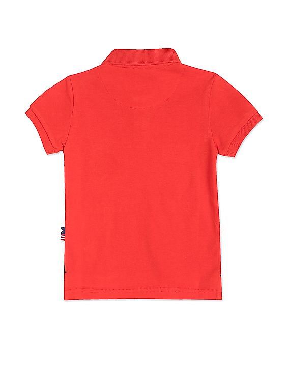 U.S. Polo Assn. Kids Cotton Embroidered Polo Shirt