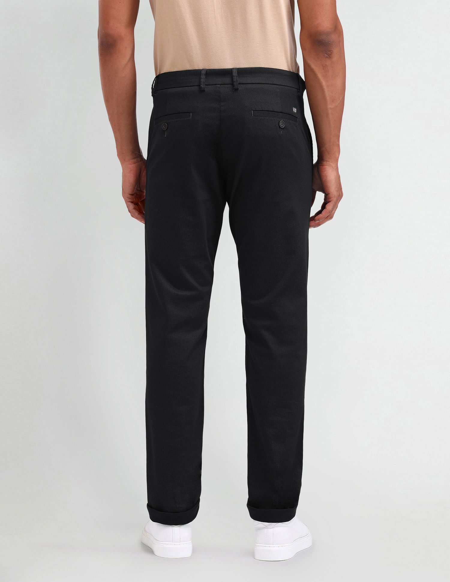 Arrow Sport Slim Satin Weave Trousers