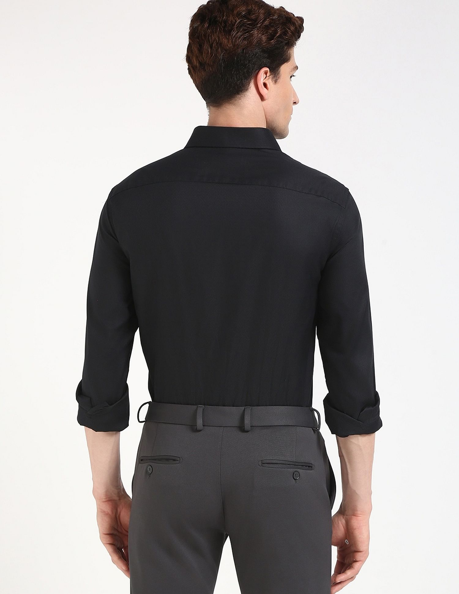 Tommy Hilfiger Texture Regular-Fit Cotton Shirt