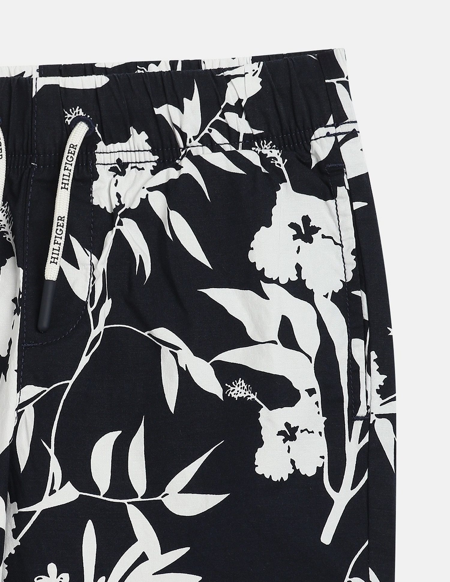 Tommy Hilfiger Kids Boys Printed Regular-Fit Cotton Shorts