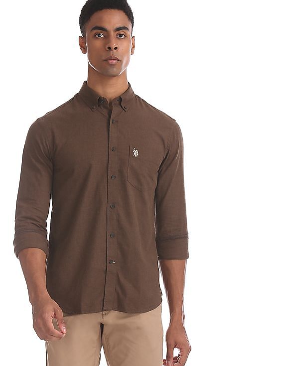 regular fit shirts online