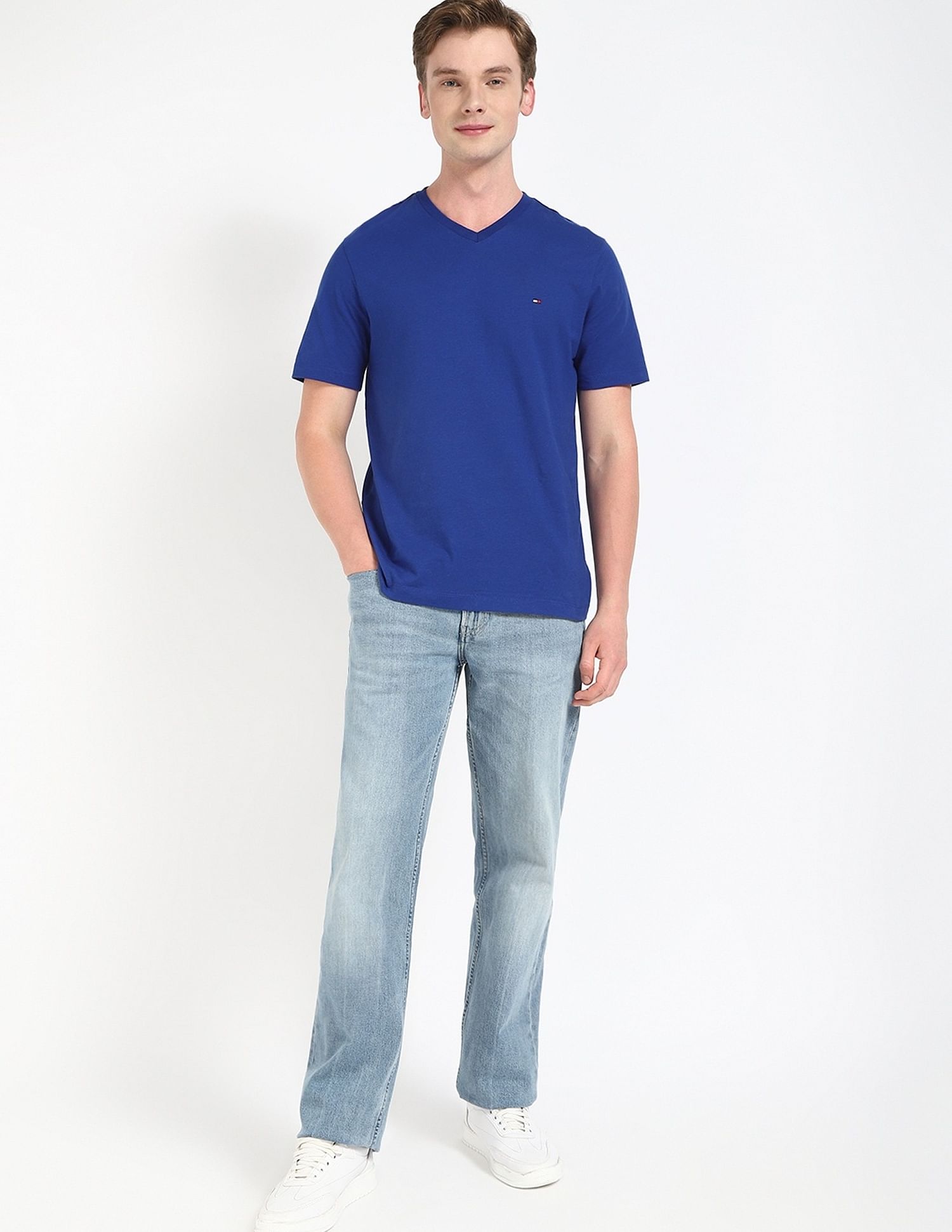 Tommy Hilfiger Solid Regular Fit T-shirt